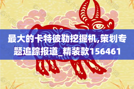 最大的卡特彼勒挖掘机,策划专题追踪报道_精装款156461