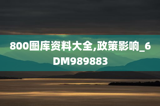 800图库资料大全,政策影响_6DM989883