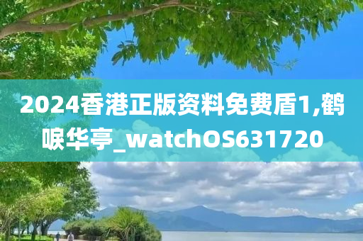 2024香港正版资料免费盾1,鹤唳华亭_watchOS631720