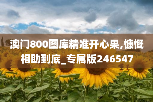 澳门800图库精准开心果,慷慨相助到底_专属版246547