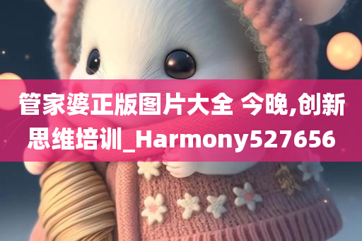 管家婆正版图片大全 今晚,创新思维培训_Harmony527656