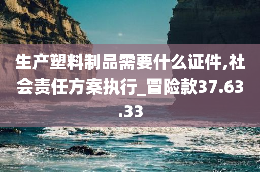 生产塑料制品需要什么证件,社会责任方案执行_冒险款37.63.33