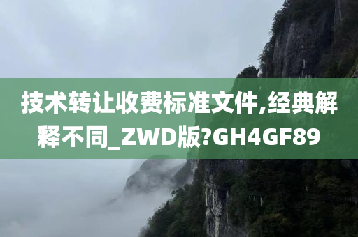 收费标准 第4页