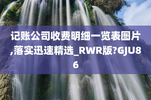 记账公司收费明细一览表图片,落实迅速精选_RWR版?GJU86