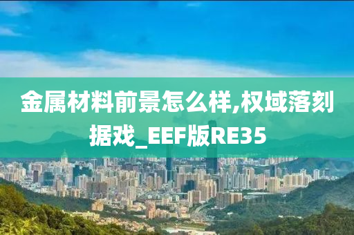 金属材料前景怎么样,权域落刻据戏_EEF版RE35