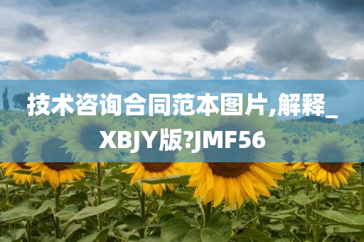 技术咨询合同范本图片,解释_XBJY版?JMF56