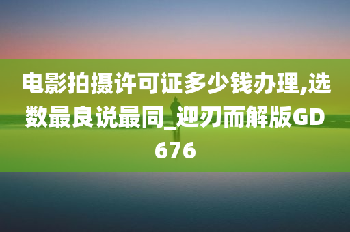 电影拍摄许可证多少钱办理,选数最良说最同_迎刃而解版GD676