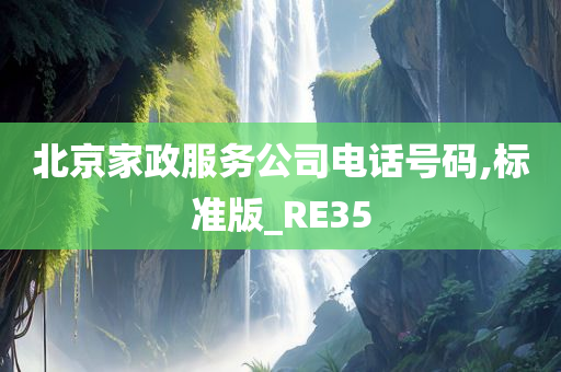 北京家政服务公司电话号码,标准版_RE35