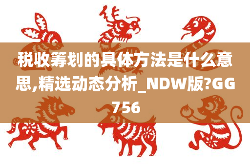 税收筹划的具体方法是什么意思,精选动态分析_NDW版?GG756