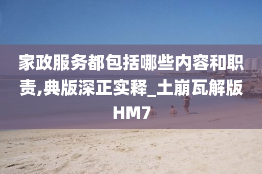 家政服务都包括哪些内容和职责,典版深正实释_土崩瓦解版HM7