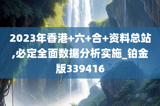 2023年香港+六+合+资料总站,必定全面数据分析实施_铂金版339416